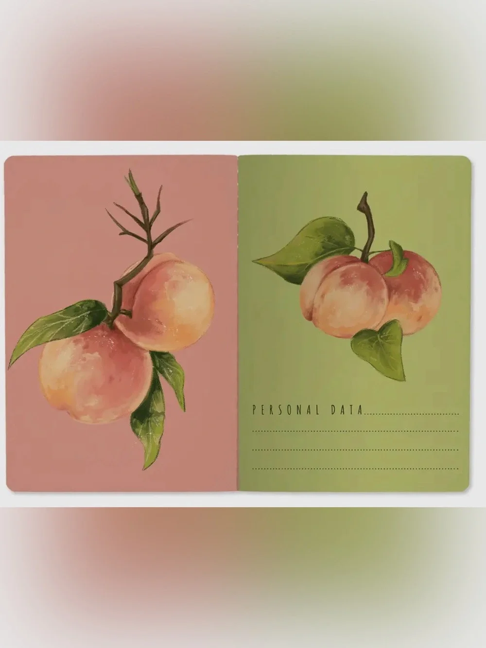 Set of 3 Gorgeous Gold Foil Detailed Soft Touch Notebook Journals- lovely gift!